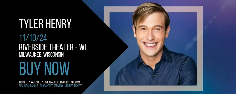 Tyler Henry at Riverside Theater - WI