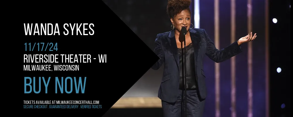 Wanda Sykes at Riverside Theater - WI