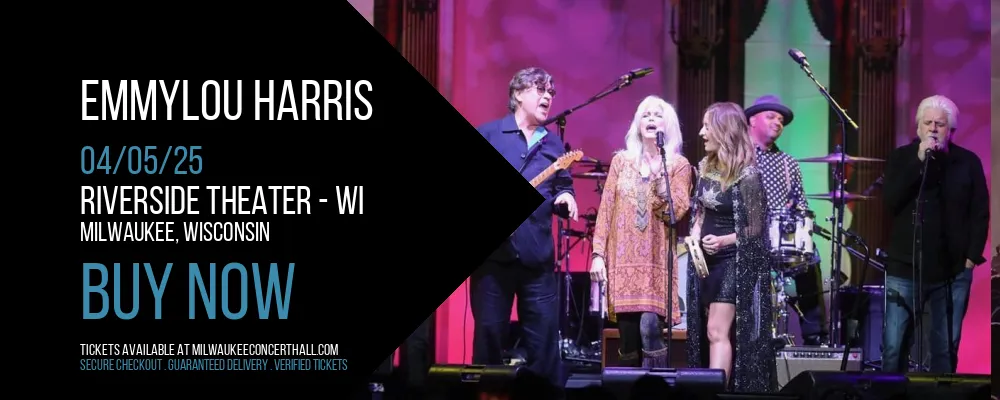 Emmylou Harris at Riverside Theater - WI