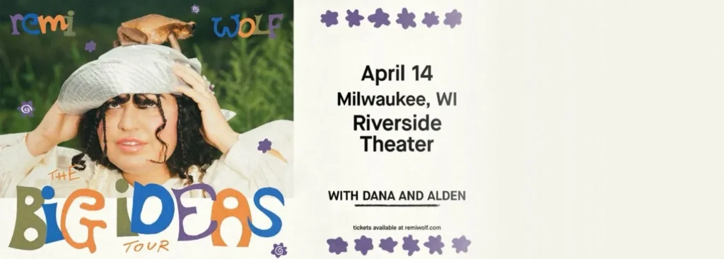 Remi Wolf at Riverside Theater - WI