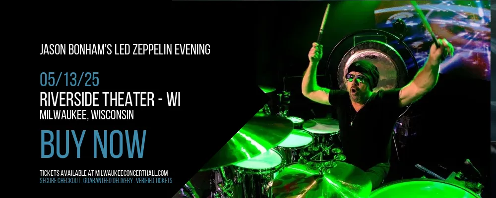 Jason Bonham's Led Zeppelin Evening at Riverside Theater - WI