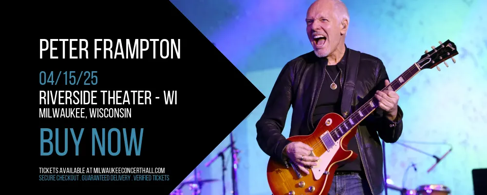 Peter Frampton at Riverside Theater - WI